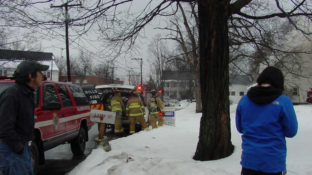 Photos: Fire rips through Henniker building