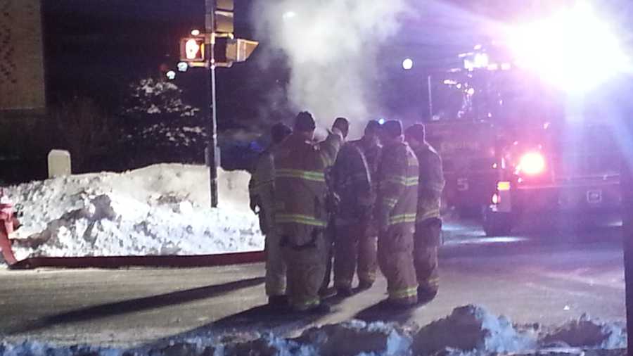 Fire officials were at scene of a gas leak at 61 North Main Street in downtown Rochester.