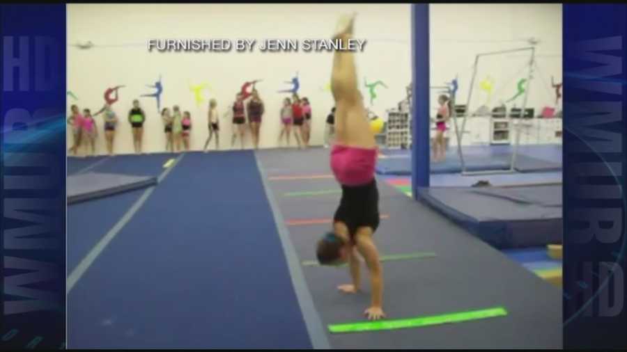 Jennifer Stanley from Tumble Town Gymnastics in Manchester completed 30 consecutive handstand pirouettes.