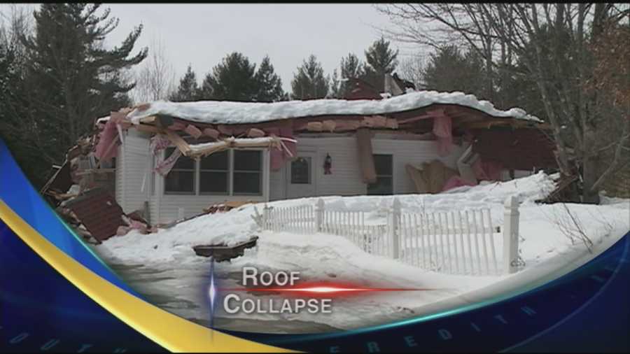 A family is homeless after their roof collapses