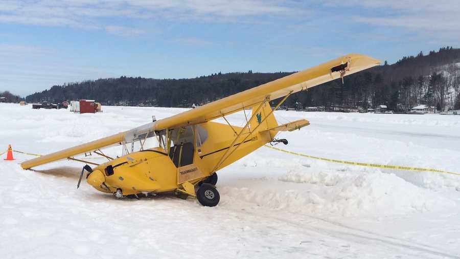 A single-engine experimental plane crashed while coming in for a landing on an ice runway in Alton Bay on Saturday morning. For our full story, click here. 