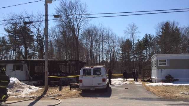 Images: Fire at mobile home in Seabrook