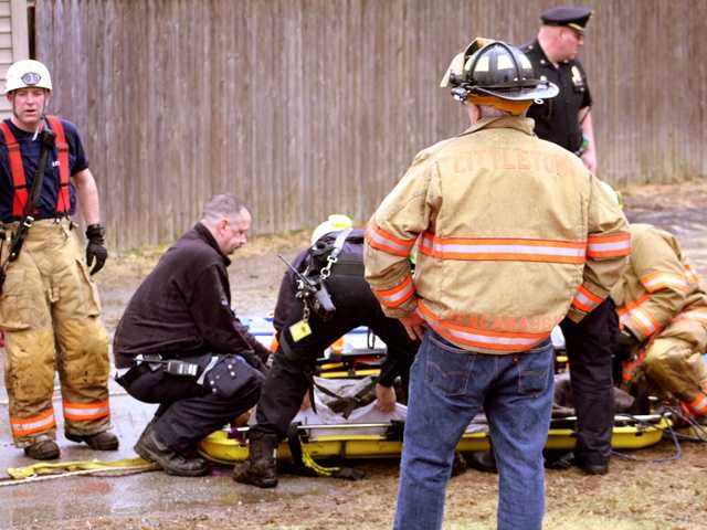 Man Rescued After Fall Down Embankment In Littleton