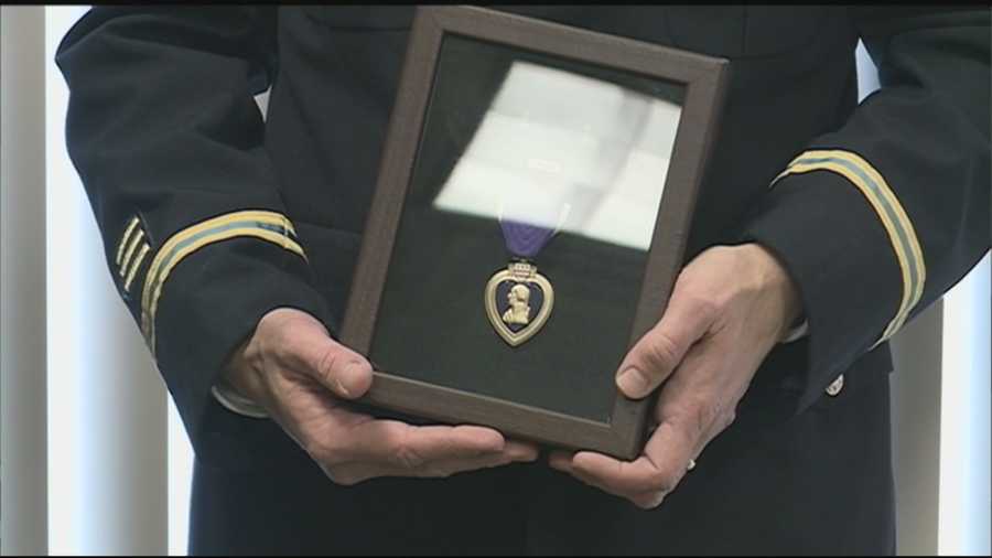 A World War I veteran from New Hampshire is being remembered with a Purple Heart.