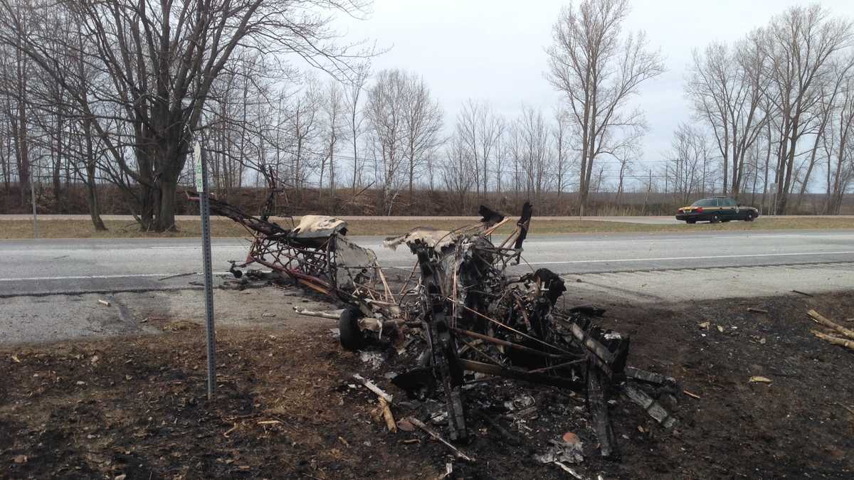 Images: Plane crash on I-89 in Vermont