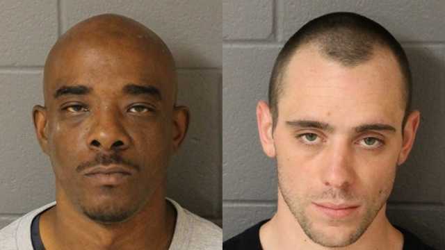 Police: Men caught trying to steal copper plumbing from former school