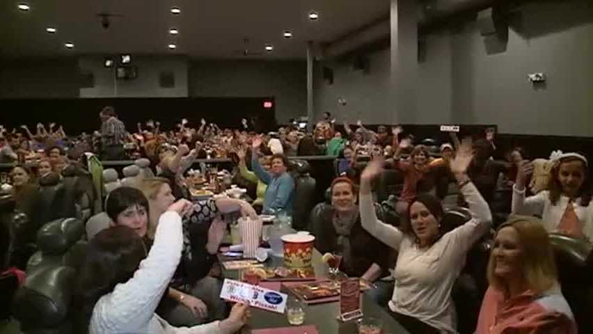 Family and friends gather at Chunky's in Nashua to watch and cheer on Mont Vernon's Alex Preston on American Idol.