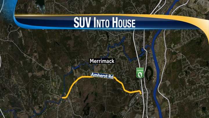 Merrimack Man Faces Charges After Crashing Suv Into Home