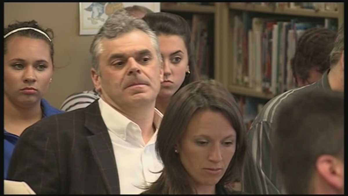 Gilford man who protested book sues police over arrest