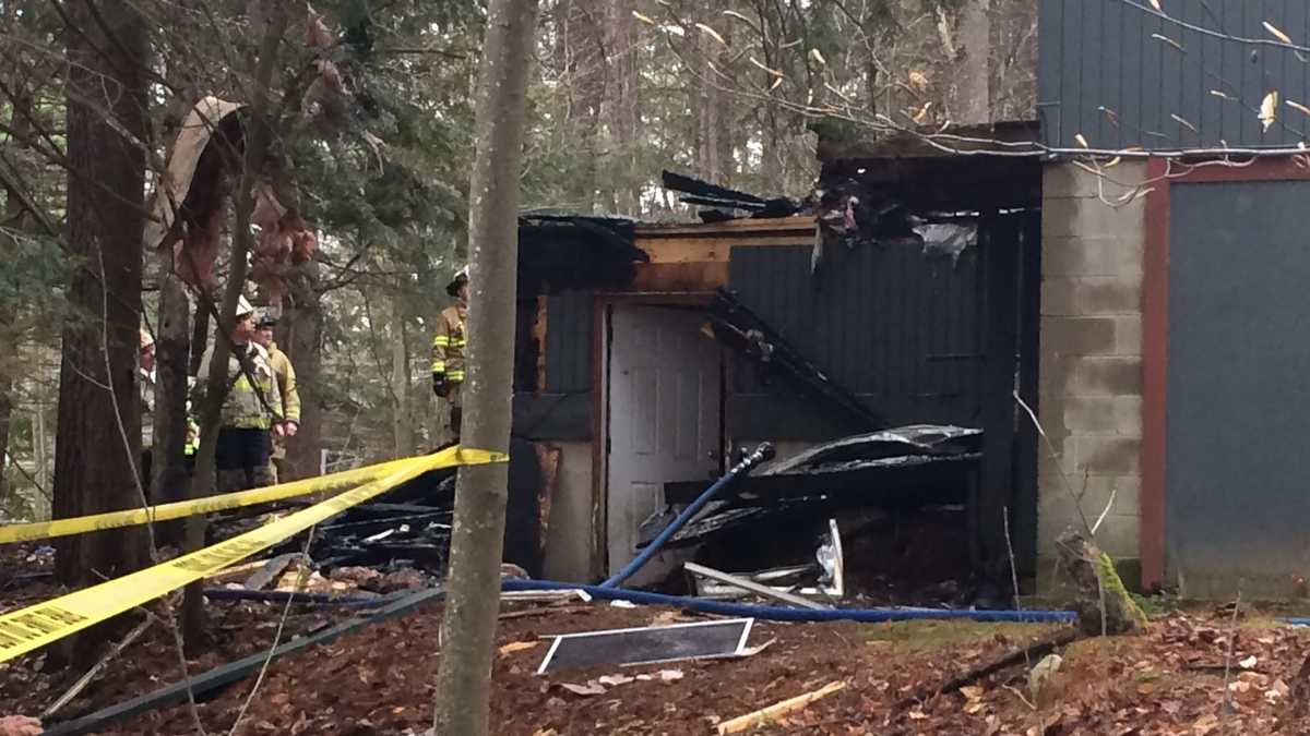 Images Fire at Hillsborough home