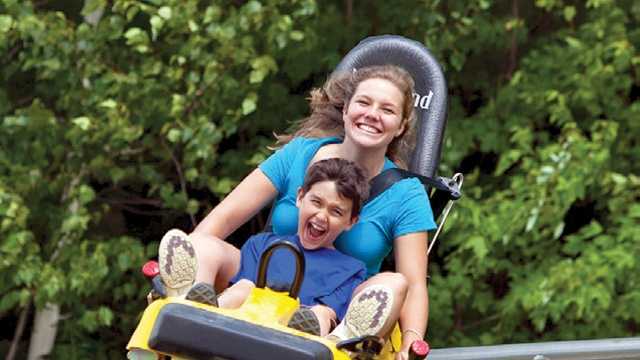 The Mountain Coaster at Cranmore Mountain Resort, one of two new major attractions to the White Mountains Attractions Association.