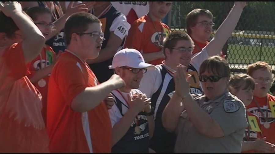 The New Hampshire Special Olympics wrapped up at UNH in Durham.