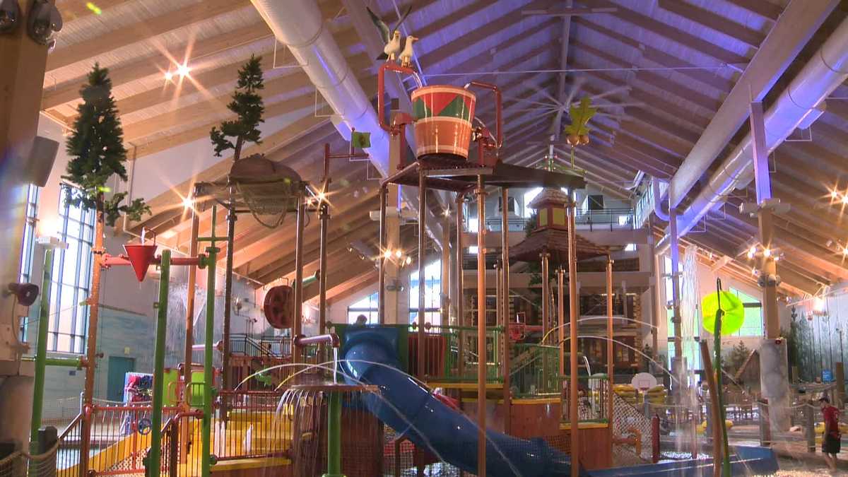Massive indoor water park opens in Fitchburg, Mass.