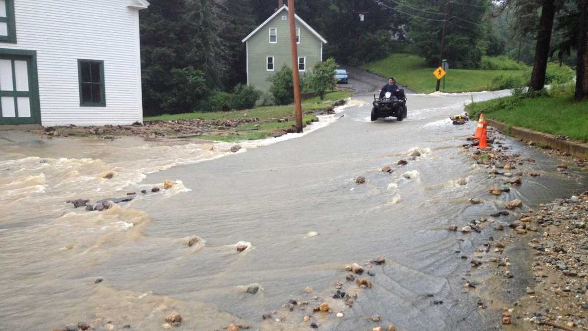 Photos: Winchester flooding washes out roads