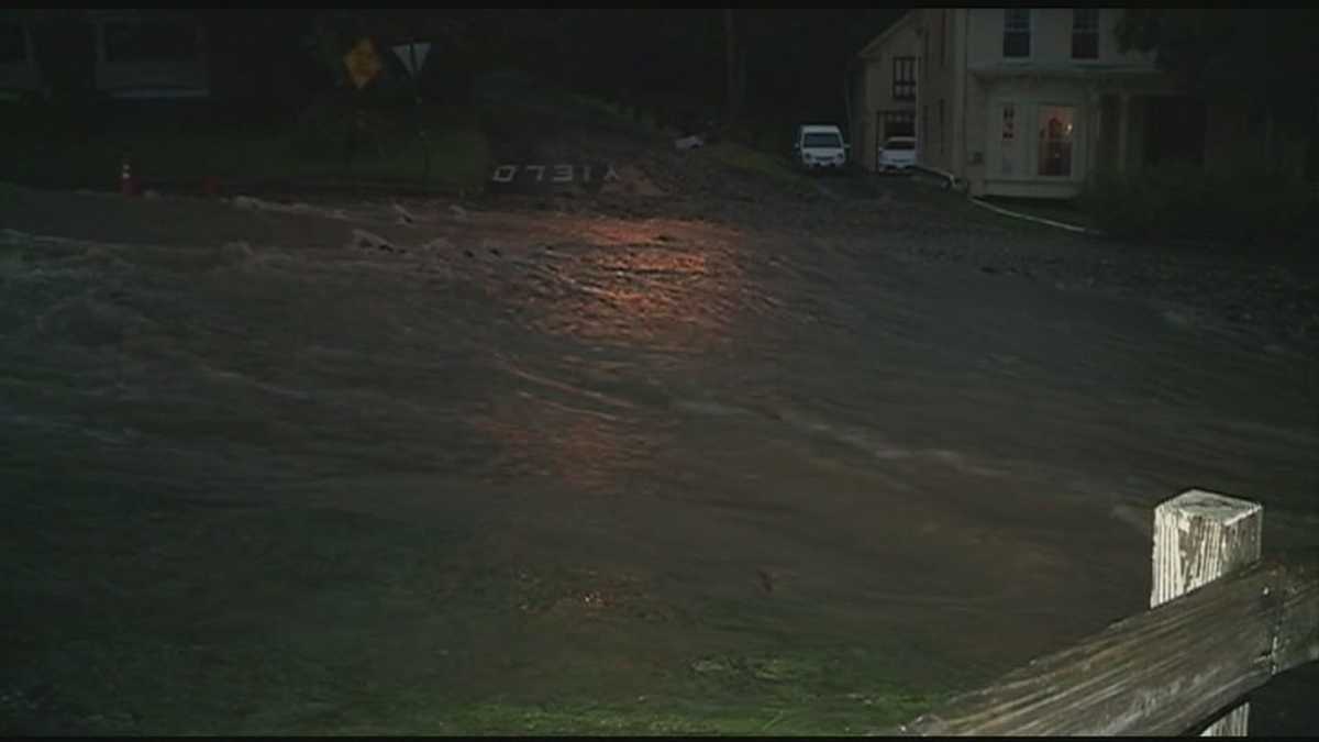 Photos Winchester flooding washes out roads