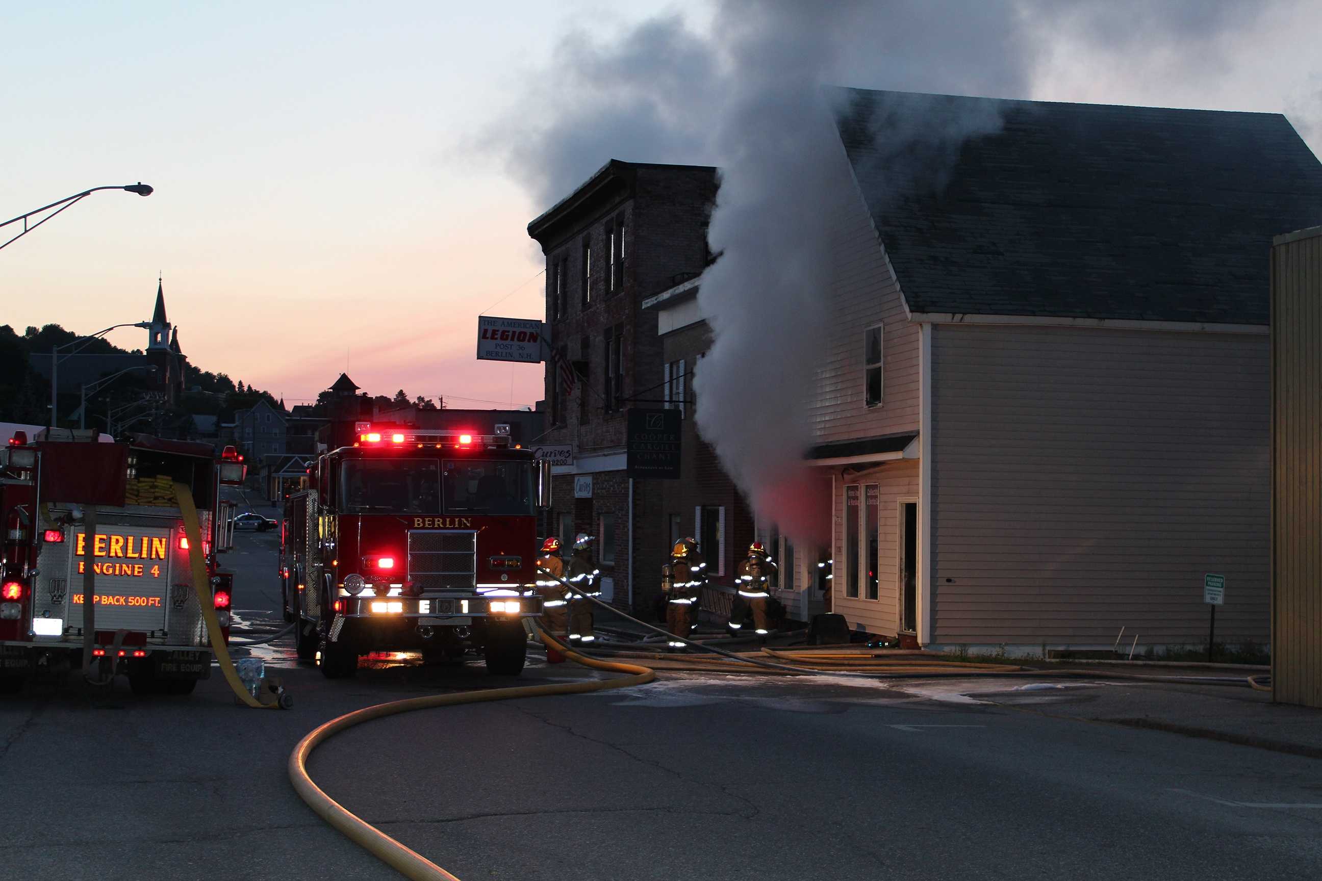 Photos: Crews Fight Flames At Berlin Business