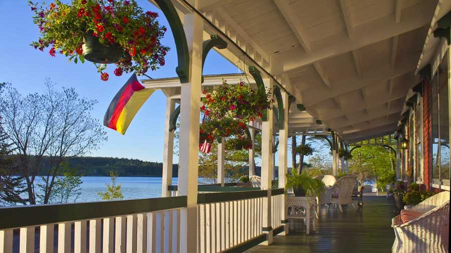 The Lake House is open year-round but is particularly lovely in the summer on one of the largest lakes in the state.