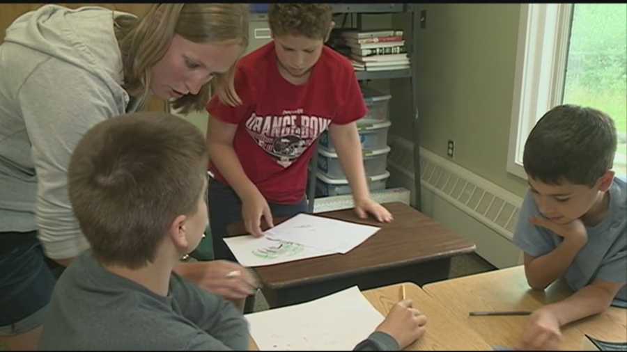 A school in New Hampshire is gaining national attention for its approach to dealing with ADHD.