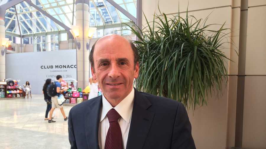 Arthur T. Demoulas on August 3, 2014 before meeting with his attorneys in Boston.