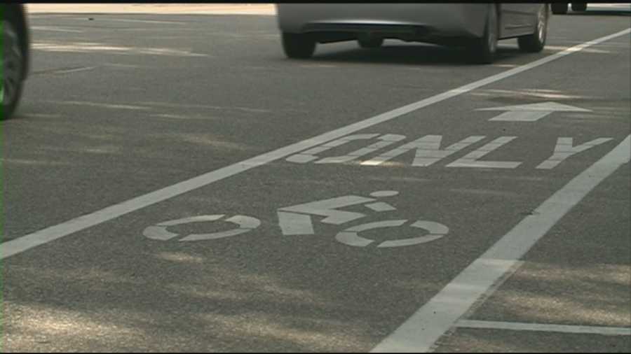 A bicyclist was killed after he collided with the open door of a parked car. WMUR's Adam Sexton reports from Durham.