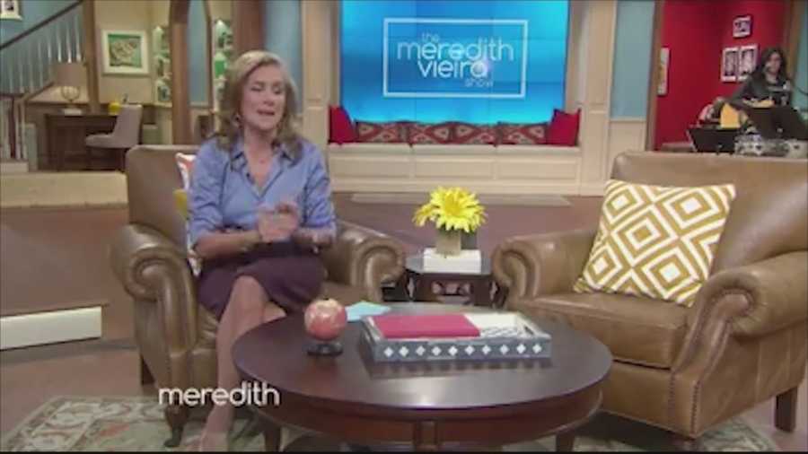 Meredith Vieira has opened up about being involved in an abusive relationship when she was younger, explaining that “it’s not so easy to just get away."