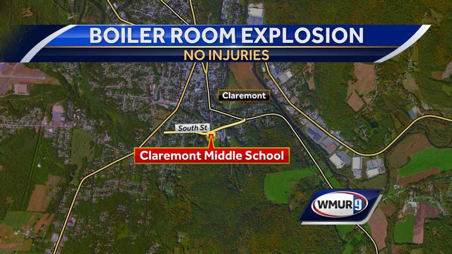 Claremont school evacuated Wednesday after explosion