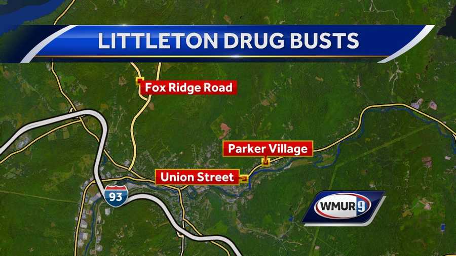 Police in Littleton make three drug busts