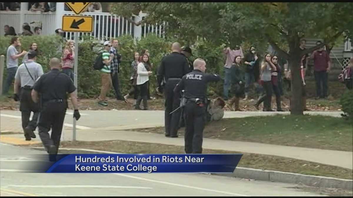 Photos: 2014 riots near Keene State College, pumpkin festival