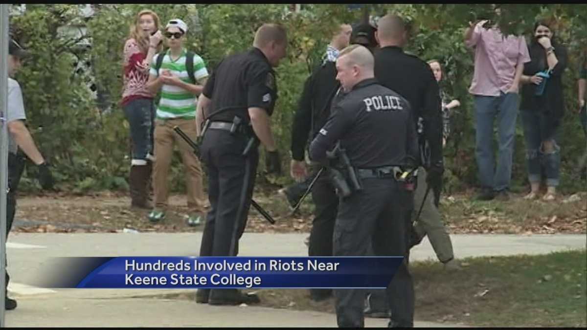 Photos: 2014 riots near Keene State College, pumpkin festival