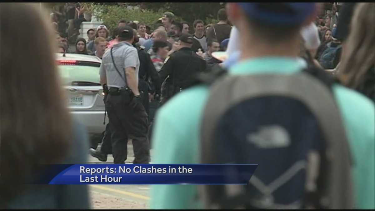 Photos: 2014 riots near Keene State College, pumpkin festival
