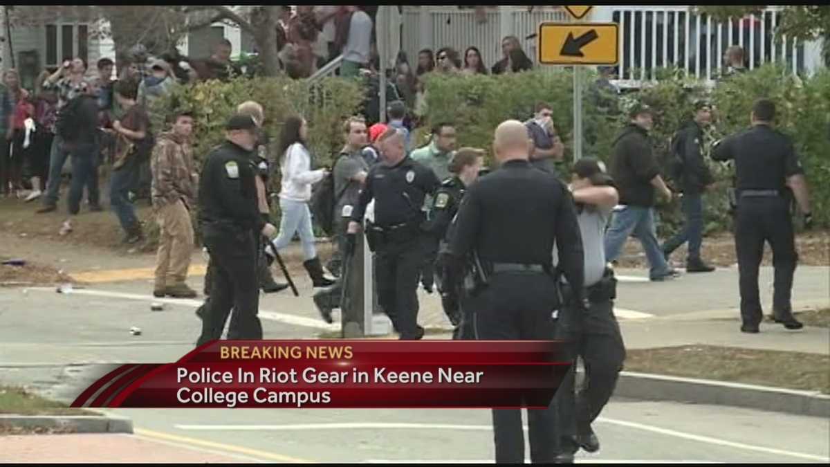 Photos: 2014 riots near Keene State College, pumpkin festival