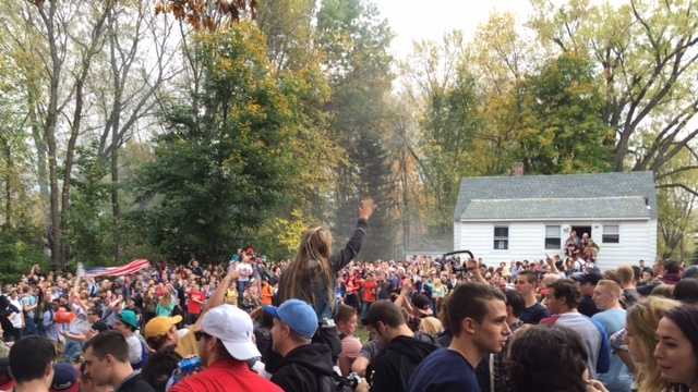 Photos: 2014 riots near Keene State College, pumpkin festival