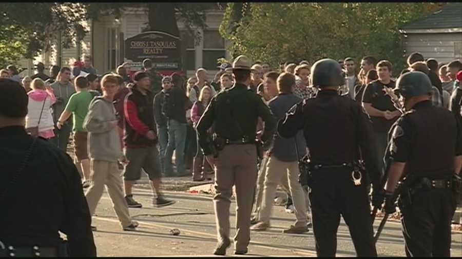City leaders in Keene plan to hold a news conference on Monday following a weekend of chaos.