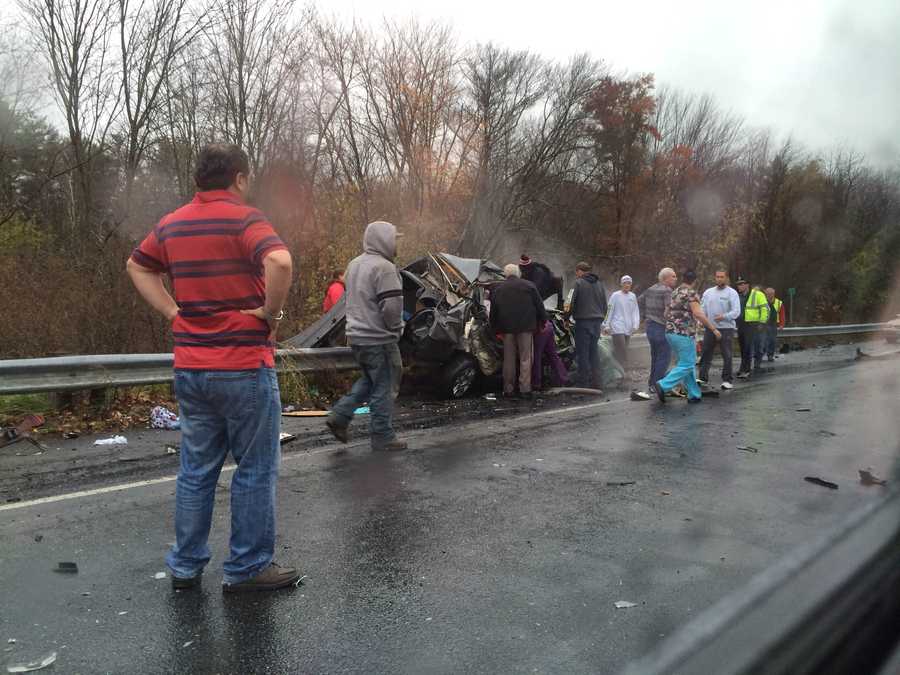 Images Serious accident on Route 101A in Amherst