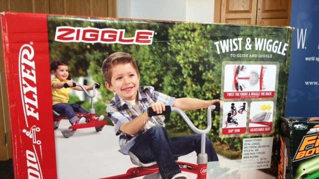 Radio Flyer Ziggle -- Potential for forehead and other impact injuries