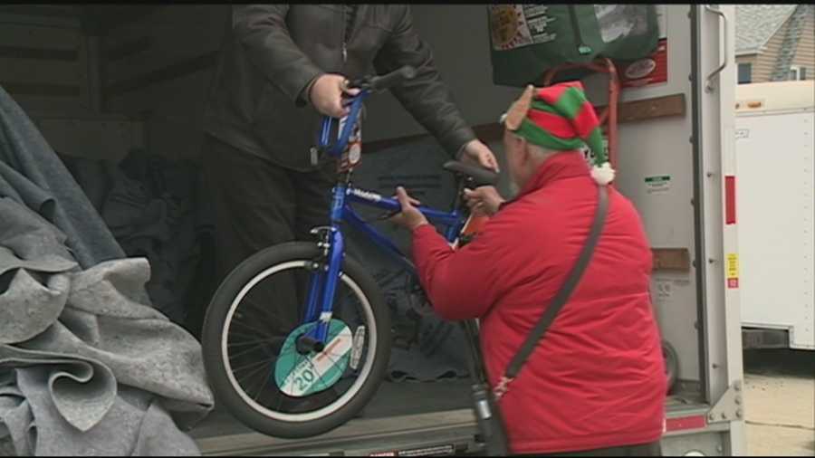 Donations are rolling into the Salvation Army in Nashua after Right Networks in Hudson donated dozens of bicycles to the Greater Nashua Santa Fund.