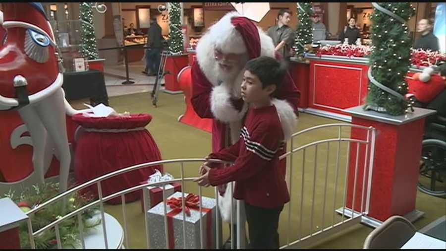 For any family the holidays can be a stressful time of year. For families dealing with autism even a simple trip to see Santa Claus can be out of reach. The Mall of New Hampshire teamed up with Autism Speaks Sunday morning to provide a solution to the problem.