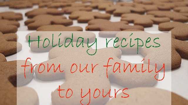 Members of the News 9 family share some of their favorite holiday recipes. 