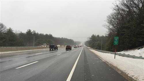 Images: Slick roads cause several crashes