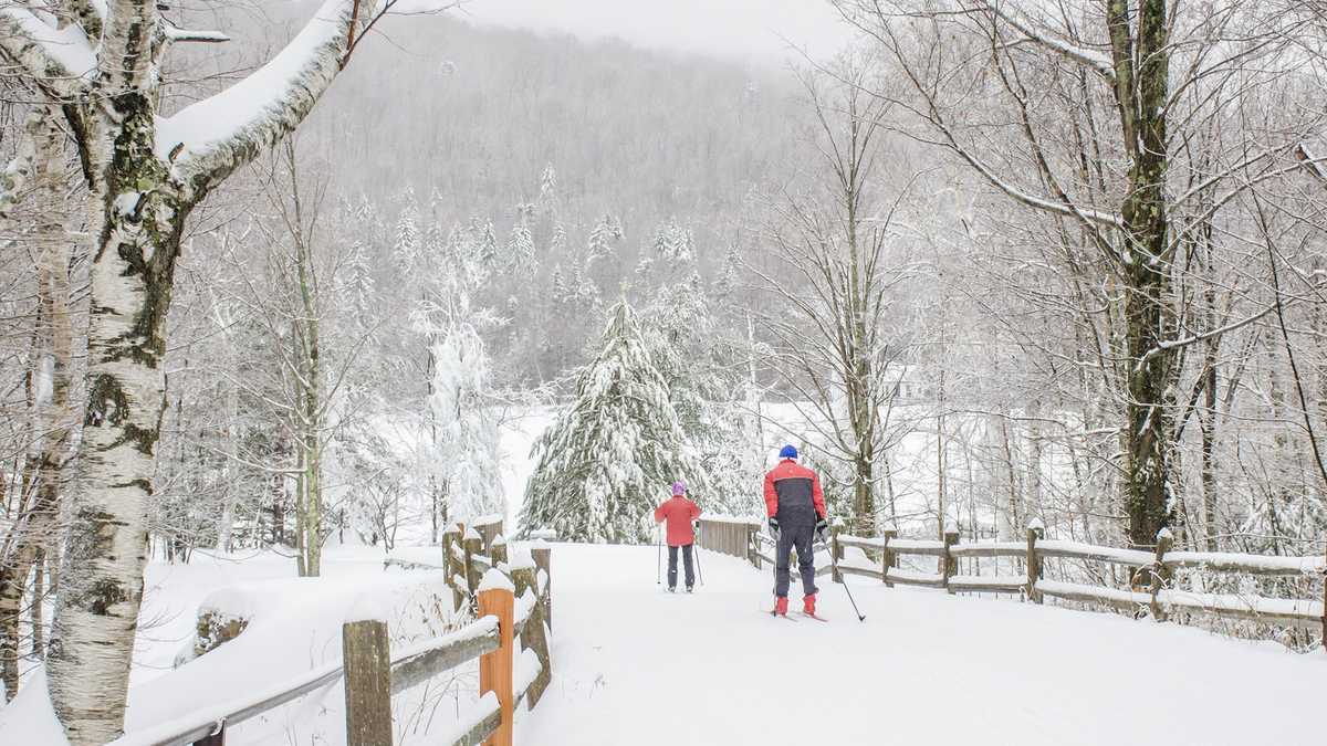 4 crosscountry ski areas open in NH after snowfall