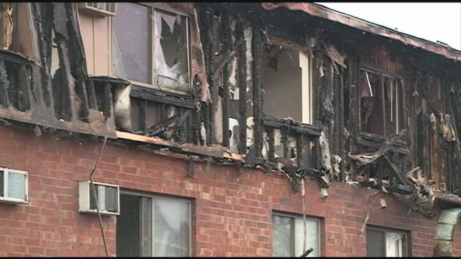 Fifty people are homeless following a fire in Manchester early Sunday morning.