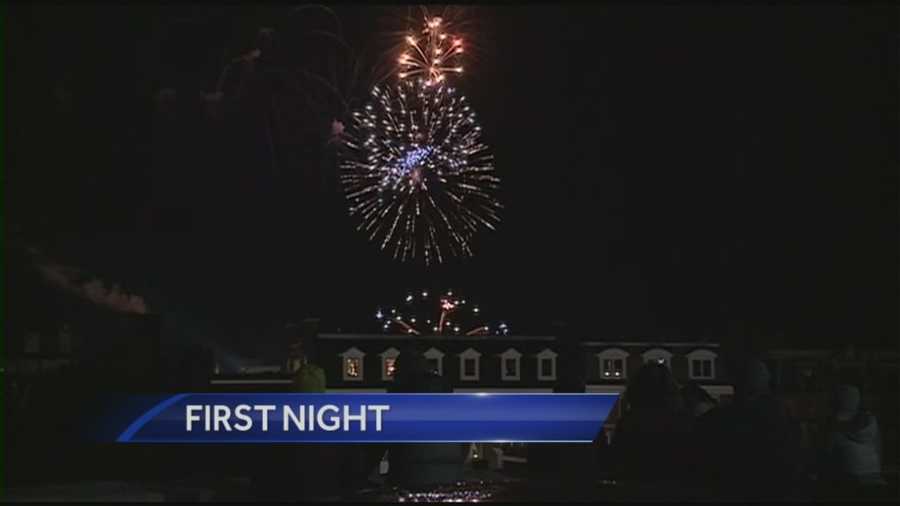 Quiet, cold weather conditions greeted revelers ringing in 2015 at First Night events in Portsmouth. WMUR's Adam Sexton reports.