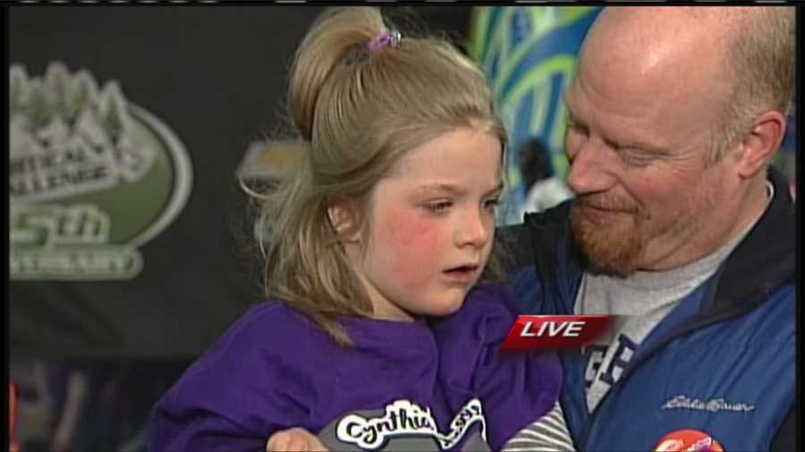 A fundraiser at King Pine in New Hampshire raises money for a girl battling Rett's Syndrome. WMTW News 8's Morgan Sturdivant reports.