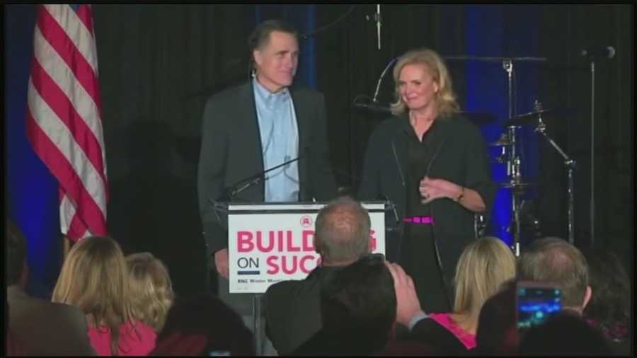 Mitt Romney made his first major speech since saying he's considering entering the 2016 race for the White House. WMUR's Adam Sexton reports.