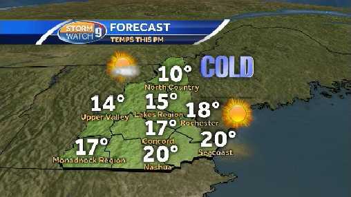 Quick arctic blast moves in Saturday, possible snow to follow