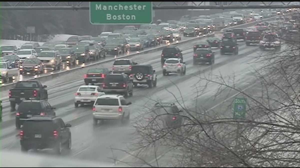 Injuries reported as freezing rain leads to dozens of crashes