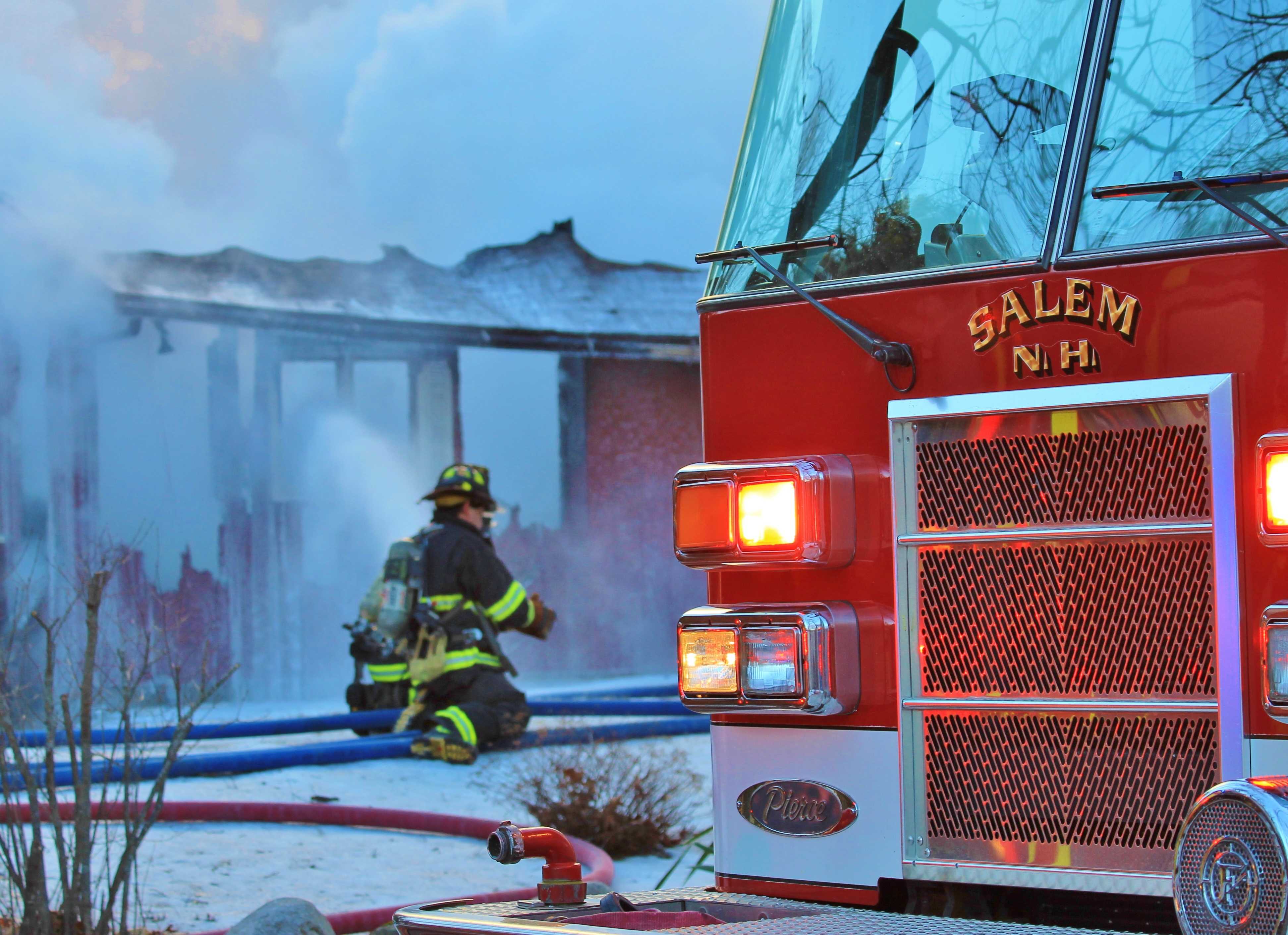 Photos: 1 Hurt In Salem House Fire