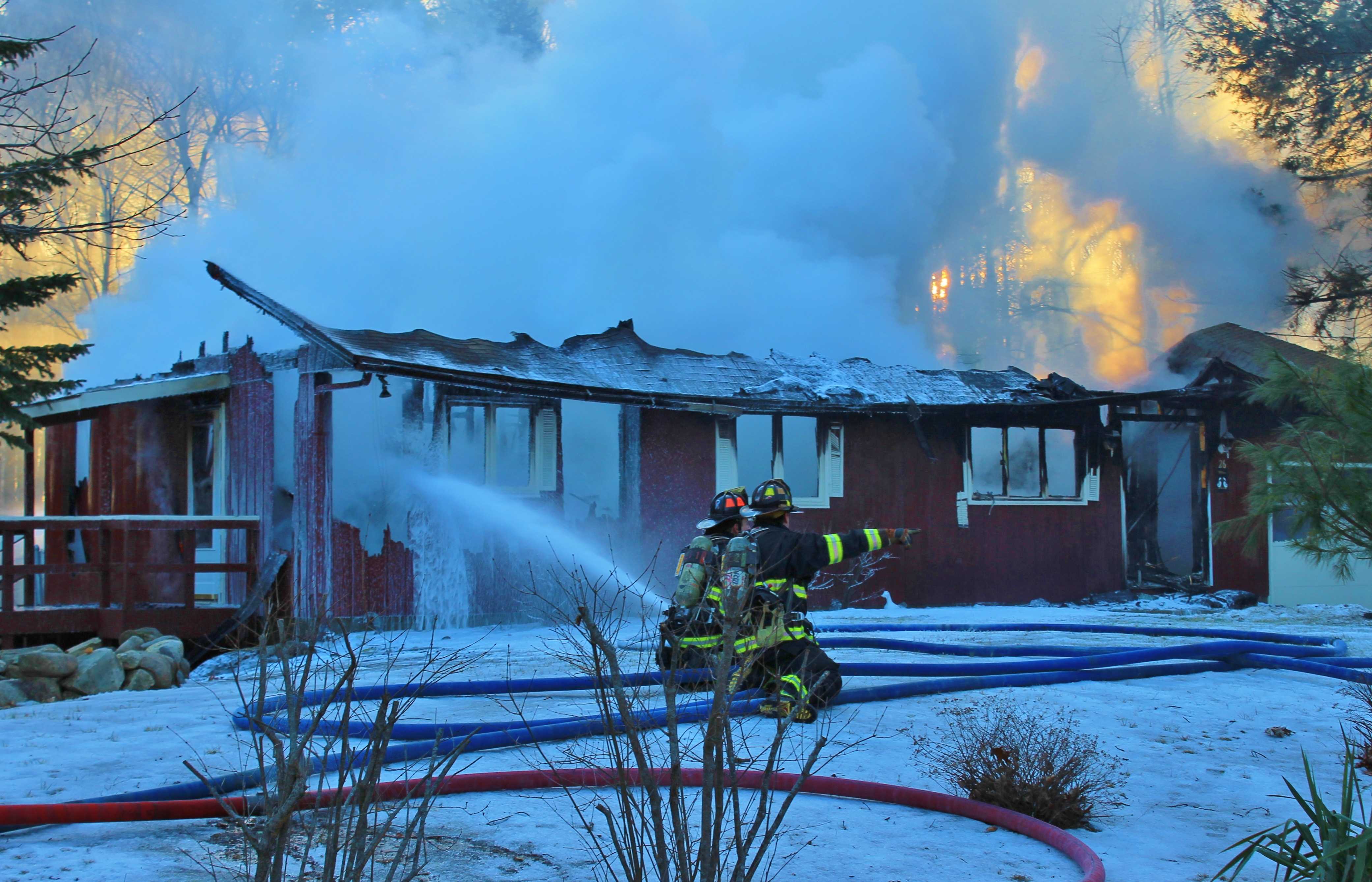 Photos: 1 Hurt In Salem House Fire