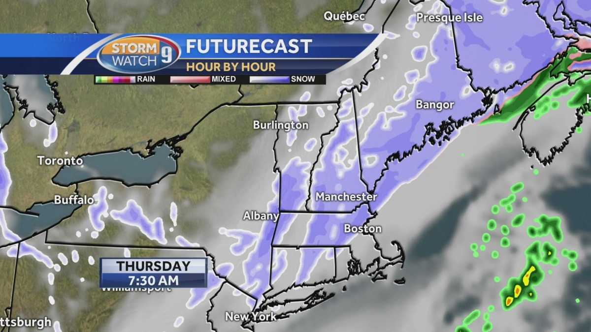 Snow could make for slippery morning commute