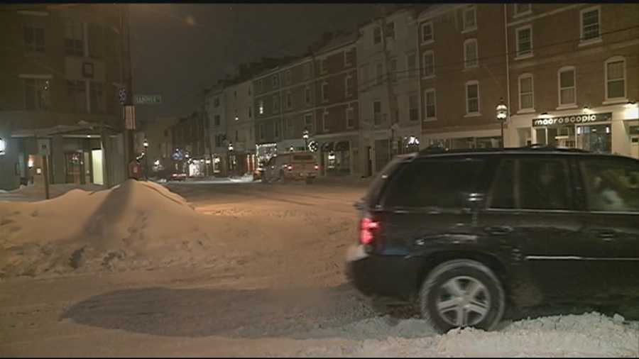 The City of Portsmouth has declared a city parking ban as another storm is expected to drop heavy snow on the seacoast.